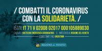Combatti il Coronavirus con la solidarietà - Regione Veneto